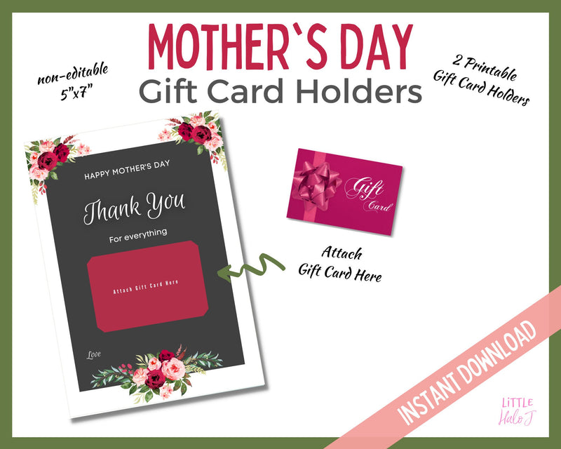 Mothers Day Gift Card Holders - Mommy