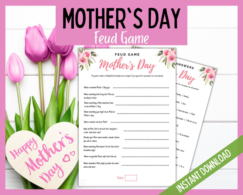 Mother's Day Family Feud Game